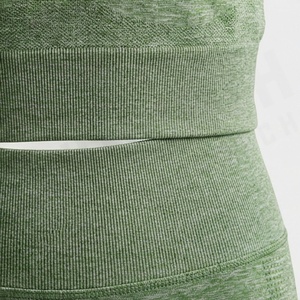 Conjunto de Yoga sin Costuras de Poliéster y Spandex para Mujer, Ropa Deportiva para Gimnasio, Fitness, Ejercicio, Entrenamiento - Product Image 5