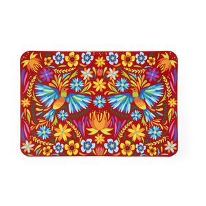 Set di 6 tovagliette Excelsa con fiori messicani in plastica 43x28,5 cm multicolore - Product Image 2