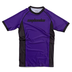 Camiseta de Compresión de Manga Corta de Secado Rápido para Hombre, Marca Saqibandco, Color Azul, para Entrenamiento de Artes Marciales Mixtas - Product Image 6