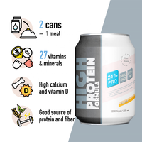[Pack d'essai] Service direct usine, solution complète sur mesure, ODM, shake nutritionnel liquide oral RTD, formule riche en protéines pour adultes