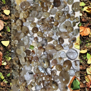 Piedra preciosa de cuarzo calibrada cabujón pulido rutilo dorado natural suelta para piedras preciosas de cuarzo de forma mixta India - Product Image 2