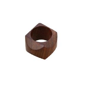 Anillos de Servilleta Redondos de Madera de Mango de Alta Calidad, Diseño Estándar, Accesorios de Decoración para Mesa a un Precio Impresionante - Product Image 1
