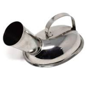 Recipiente de Orina de Acero Inoxidable para Hombres Postrados en Cama, Contenedor de Recolección de Orina Médico Reutilizable con Cuerpo Resistente a la Oxidación y Fácil Agarre - Product Image 4