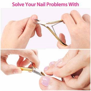 Cortacutículas Premium de Acero Inoxidable, Cortaúñas Personalizado para Manicura y Pedicura - Product Image 4