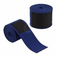 Vendas de Boxeo Profesionales de Algodón Rosa con Patrón de Cebra, 4.5 Metros, Soporte de Muñeca para MMA, Vendajes Elásticos Transpirables con Gancho para Boxeo