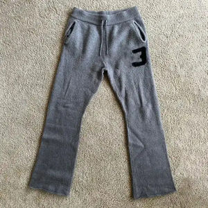 Pantalones Deportivos de Lona de Alta Calidad, Color Oscuro, Estilo Casual, Ecológicos, Ligeros, con Estampado Recto y Frente Plano - Product Image 4