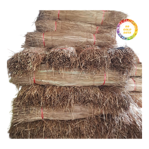 Panneaux de toiture en chaume de jonc de mer, toit rustique naturel pour structures de jardin extérieures - Product Image 2