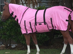 BRAND ZONE Manta de Invierno para Caballo de Forro Polar Impermeable Personalizada con 2 Correas para las Patas - Diseño de Cuello Estándar - Product Image 2