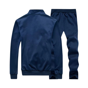 Ensemble de survêtements pour hommes, nouvelle mode, respirant, léger, manches longues, haute qualité, polyester/coton, dégradé de couleurs, deux pièces - Product Image 3