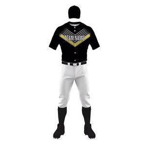 Uniformes de Béisbol Personalizados con su Propio Logotipo, Sublimados, Marca Privada, Impresión Personalizada, 100% Poliéster, Servicio OEM ODM, Protección UV - Product Image 1
