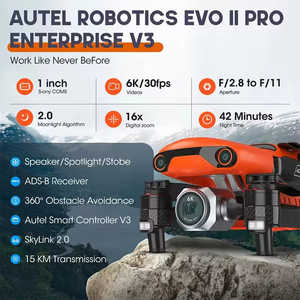 Nuevo Autel Robotics EVO 2 II Pro Enterprise V3 Dron comercial 10KM Control de largo alcance Profesional 4K Cámara Quadcopter UAV - Product Image 5