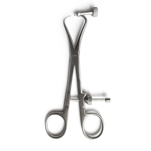 Forceps de réduction pelvienne en acier inoxydable fin de 16 pouces avec embout sphérique, instrument chirurgical réutilisable, forceps de réduction pelvienne CE - Product Image 5