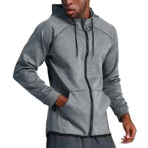 Sudadera con Capucha de Poliéster para Hombre, Diseño Transpirable con Logotipo Personalizado por Sublimación, Ideal para Correr y Gimnasio, Venta al Por Mayor - Product Image 1