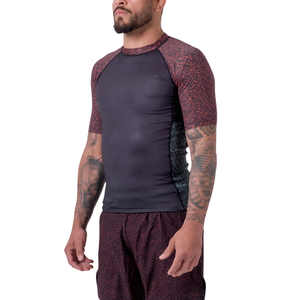 Custom <b>Men</b> Raglan <b>Compression</b> <b>Shirt</b> OEM Private Label Short Sleeve Gym Training T <b>Shirt</b> Performance Sportswear Supplier - Product Image 2