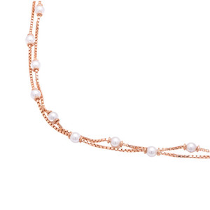 Pulsera de Oro Rosa de 18K para Mujer, Precio de Fábrica, Cadena de Eslabones de Oro Sólido de 18Kt, Joyería al por Mayor, Pulseras de Oro Lisas para Mujer, Peso 2.730 - Product Image 4
