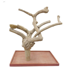 Perchoir pour oiseaux Javawood JM1 E, écologique, en bois de café, pour fournitures d'oiseaux - Product Image 1