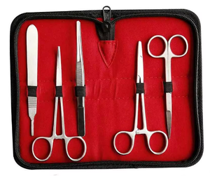 Kit Quirúrgico al Mejor Precio, Juego de Instrumentos Manuales de Titanio, Pinzas, Tijeras, Práctica de Cirugía por Dentavex - Product Image 3