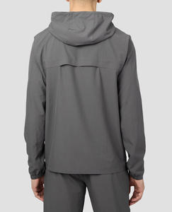 Conjuntos Deportivos Personalizados para Hombre, Trajes de Entrenamiento con Cierre, Pantalones Deportivos, Chaqueta Cortavientos de Poliéster, Traje Cortavientos de Nailon - Product Image 6