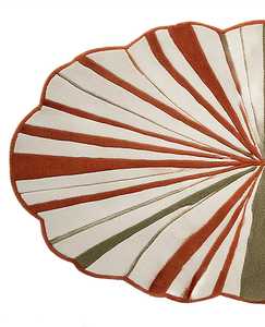 Alfombra Moderna de Pelo Largo de Lana/Algodón, Hecha a Mano, Impermeable, para Dormitorio o Sala de Estar - Product Image 3