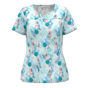 Tenues médicales d'hôpital très demandées pour femmes : Ensemble de blouses et pantalons médicaux - Product Image 2