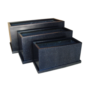 Macetas de Fibra de Vidrio Ecológicas, Ligeras, Duraderas, Rectangulares, para Interiores/Exteriores, de Bajo Precio - Product Image 1