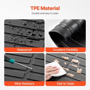 เสื่อขนส่งสินค้า TPE สำหรับรถคาร์โก้เสื่อขนส่งสินค้าสำหรับรถ Tesla รุ่น Y 2020-2024 - Product Image 4