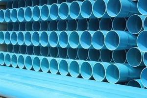 Tubería de revestimiento para pozos de PVC azul de 4 pulgadas (110 mm), clase media, 3 metros de longitud, alta resistencia, 5 mm de espesor, columna subterránea de alta presión - Product Image 3