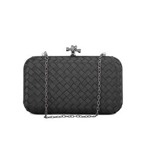 Black P24206 Fancy Evening <b>Bag</b> Clutch - Product Image 3