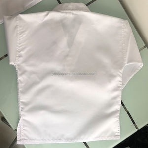 Uniforme Profesional de Taekwondo con Logotipo Personalizado, Dobok Blanco, Traje de Artes Marciales con Cuello en V Negro y Cinturón de Entrenamiento - Product Image 4