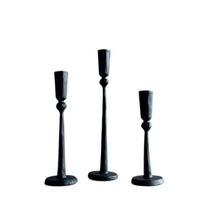 Black Metal <b>Christmas</b> <b>Tree</b> <b>Candle</b> Holder Stand with Star Top Steel Durable Home Decor Function Taper Candlestick Stand Holder - Product Image 4