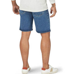Pantalones Cortos de Mezclilla para Hombre, Personalizados OEM, con Cierre de Cremallera, Diseño Sólido, Casuales, Transpirables, de Secado Rápido, de Algodón, Servicio de Etiqueta Privada al por Mayor - Product Image 3