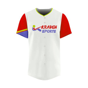 Nouvelle Arrivée 2026 – Maillot de Baseball Respirant et à Séchage Rapide, Service OEM, Dernier Design - Product Image 1