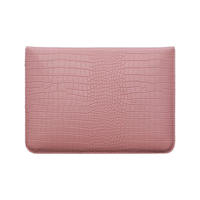 Sac à bandoulière pour ordinateur portable en cuir croco de luxe, de qualité supérieure, avec logo personnalisé, couleurs personnalisées, léger