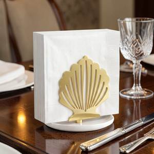 Porta Servilletas Metálico Decorativo, Diseñado para Restaurantes, Espacios de Comedor, Encimeras de Cocina y Arreglos Elegantes para la Mesa del Hogar - Product Image 5
