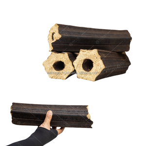 Pellets de madera de carbón natural de fabricante vietnamita, buen precio, briquetas de cáscara de arroz, bolsa personalizada, palo de embalaje de Vietnam - Product Image 1