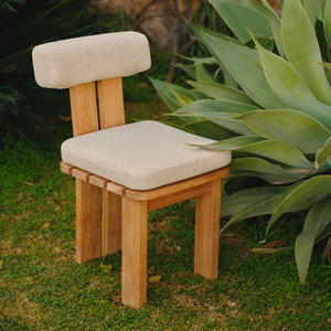 Premium Weather Resistant Teak Wood Chairs Minimalist Indoor Outdoor Furniture Dining Chair <b>Set</b> for <b>Restaurant</b> Cafe - Product Image 1