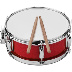 Wholesale Custom High Quality Traditional Poplar Wood Tambourine Coated Stainless Steel Handmade Live Marching Band Performances - Product Image 5