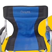 Mobilier de jardin d'extérieur portable au design moderne vietnamien chaise pliante durable en acier inoxydable avec mini table et sac d'appoint