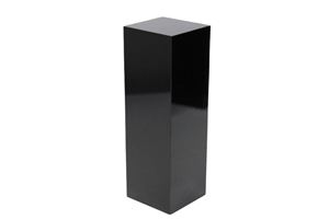 Black Acrylic Solid Cube Display Block <b>Stand</b> for Jewelry, Rings, Earrings, Bracelets, Toys, Figurines, Retail Counters - Product Image 3