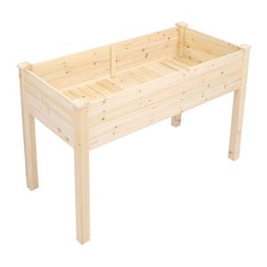 Fioriera Moderna Ecologica 119*57*76cm in Legno, Design Personalizzato per Giardino, Vasi per Fiori e Piante Verdi Inclusi - Product Image 5