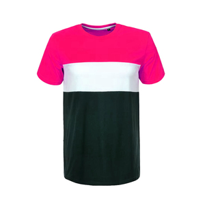 Camisetas de Poliéster Tricolor para Hombre, Cuello Redondo Estampado, Transpirables, que Absorben la Humedad, Diseño Personalizado, Ligeras, para Entrenamiento - Product Image 4