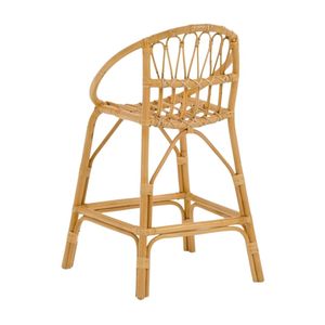 Toddler Furniture Rattan High Chair Baby Feeding Chair Hot Sale Factory Price High Quality Children Furniture Wholesale - Product Image 1