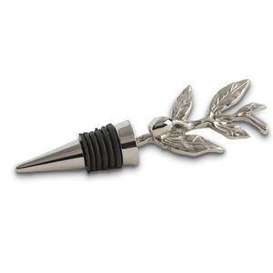 Bouchon de bouteille de vin décoratif en métal, bouchon d'étanchéité hermétique réutilisable pour bouteilles de champagne, de liqueur et de boissons - Product Image 2