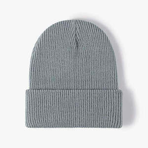 Gorro de Punto Canalé Heather con Logotipo Personalizado, Gorro de Invierno para Hombre, Ropa Casual, Fabricante Mayorista, Marca de Ropa de Marca Privada - Product Image 5