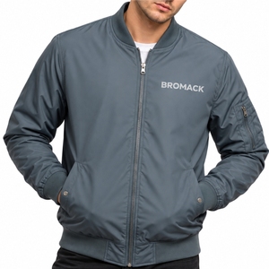 Blouson Bomber Homme Léger Style Décontracté avec Fermeture Éclair Frontale, Col Montant, Poches Latérales et Poignets Côtelés – Vente en Gros - Product Image 1