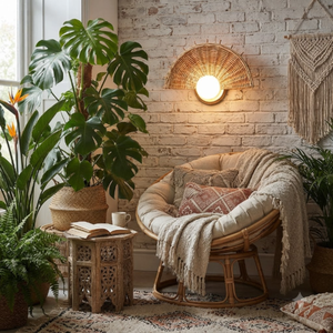 Rattan Wall Lamp Handmade Woven <b>Sconce</b> for Hotel Resort Interior <b>Lighting</b> Wholesale Supplier from Vietnam - Product Image 3