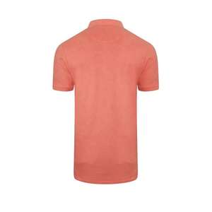 Camiseta Polo de Manga Corta de Tela Tejida Ligera de Alta Calidad con Estampado Sólido - Nuevo Modelo Personalizado con Botones Formales - Product Image 1