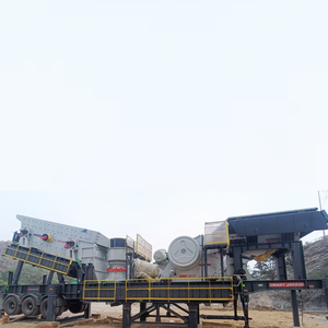 Planta Móvil de Trituración sobre Ruedas con Mandíbula, Cono y Criba para Producción de Agregados y Canteras |   Innovaciones Hailstone |   India - Product Image 4