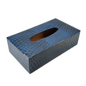 Boîtes à mouchoirs en cuir véritable, étuis à bijoux, contenants pour lingettes faciales, fermeture magnétique, étiquette personnalisée, vente en gros - Product Image 1