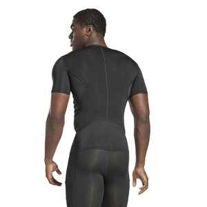 High Quality Solid Color Compression Shirt for <b>Men</b> Performance <b>Stretch</b> Gym Sports Wear Regular Fit Quick Dry Breathable - Product Image 3